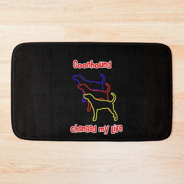 Item preview, Coonhound changed my life - Dog Art dogs Silhouette - pet designed and sold by Coolstuff4you71.