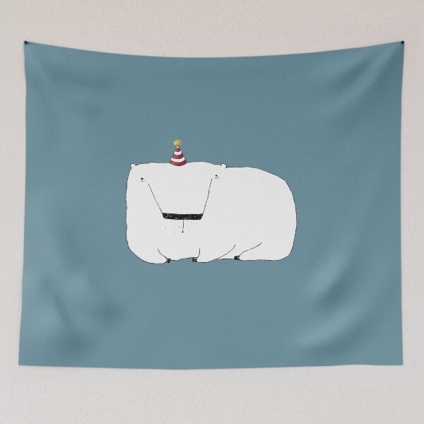Item preview, White bear designed and sold by dariaikuznets.