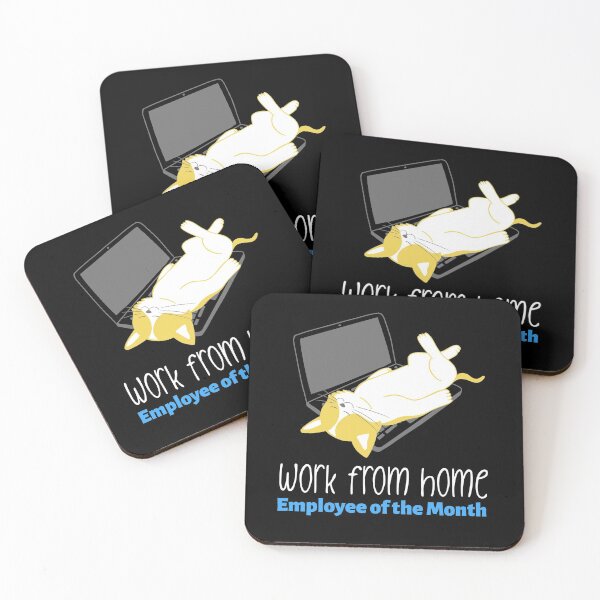 Item preview, Work From Home Employee Of The Month  designed and sold by Spicy Chilli.