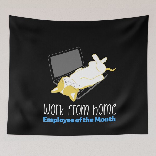 Item preview, Work From Home Employee Of The Month  designed and sold by Spicy Chilli.