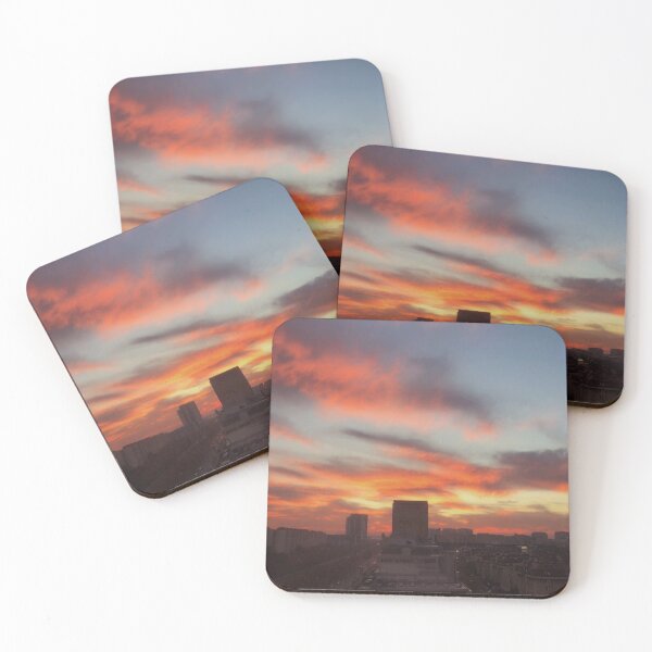 Item preview, Stunning sunset in a Megacity designed and sold by Kaullo.
