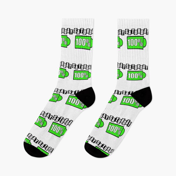 Item preview, Saturday Battery - White designed and sold by BusyMonkeys.