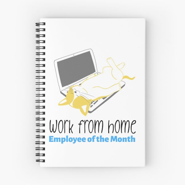 Item preview, Work From Home Employee Of The Month  designed and sold by Spicy Chilli.