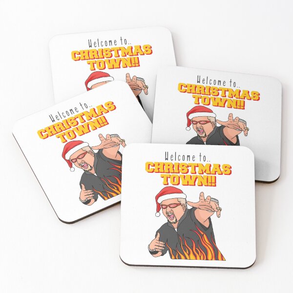 Item preview, Guy fieri Christmas town designed and sold by Splendid Scibbles.