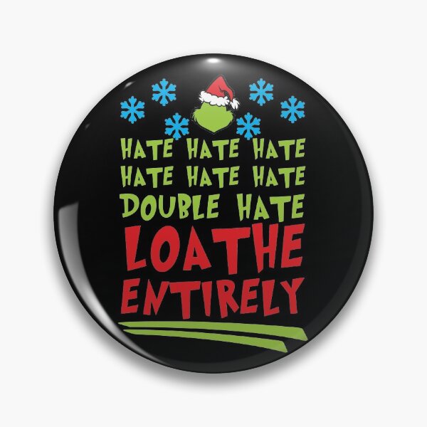 Item preview, hate hate double loathe entirely designed and sold by KellybenArt.