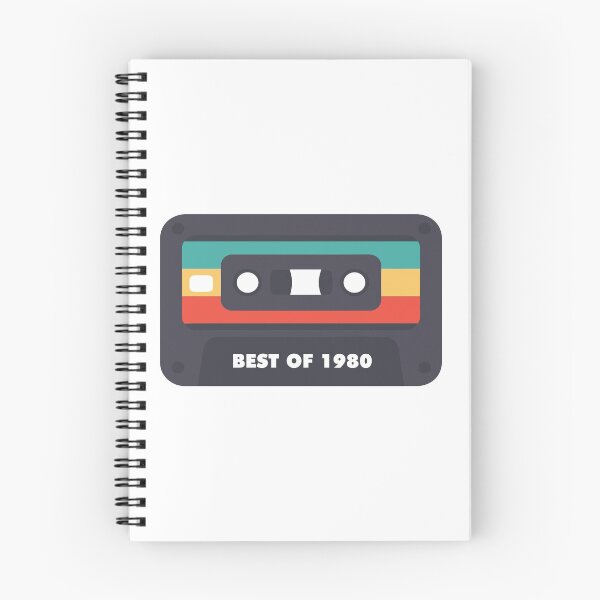 Item preview, Best Of 1980 40th Birthday Gifts Cassette Tape Vintage T-Shirt designed and sold by patternarium.