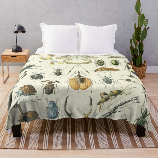 Item preview, Adolphe Millot Vintage Insect designed and sold by koovoxdogs.