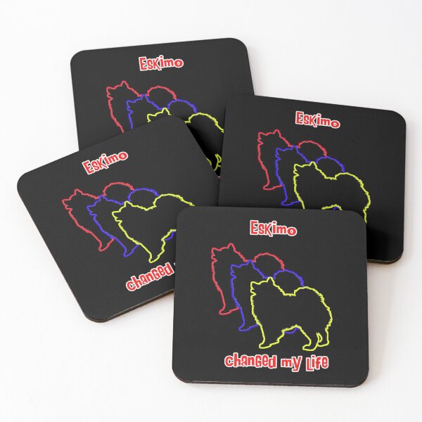 Item preview, Eskimo dogs changed my life - Dog Art dogs Silhouette - pet designed and sold by Coolstuff4you71.