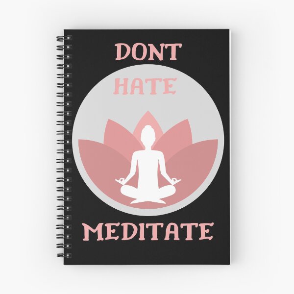 Item preview, DONT HATE MEDITATE  designed and sold by Cafecreative.
