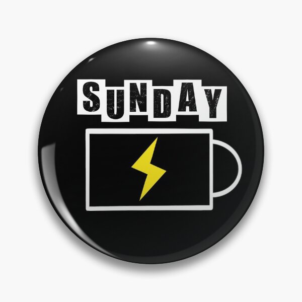 Item preview, Sunday Battery - Black designed and sold by BusyMonkeys.
