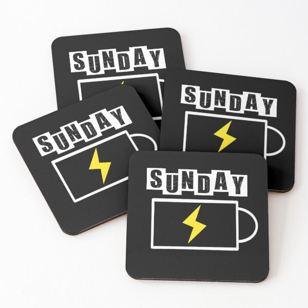 Item preview, Sunday Battery - Black designed and sold by BusyMonkeys.