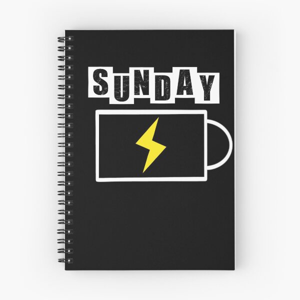 Item preview, Sunday Battery - Black designed and sold by BusyMonkeys.
