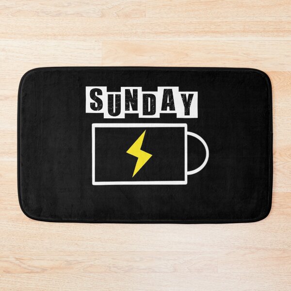 Item preview, Sunday Battery - Black designed and sold by BusyMonkeys.