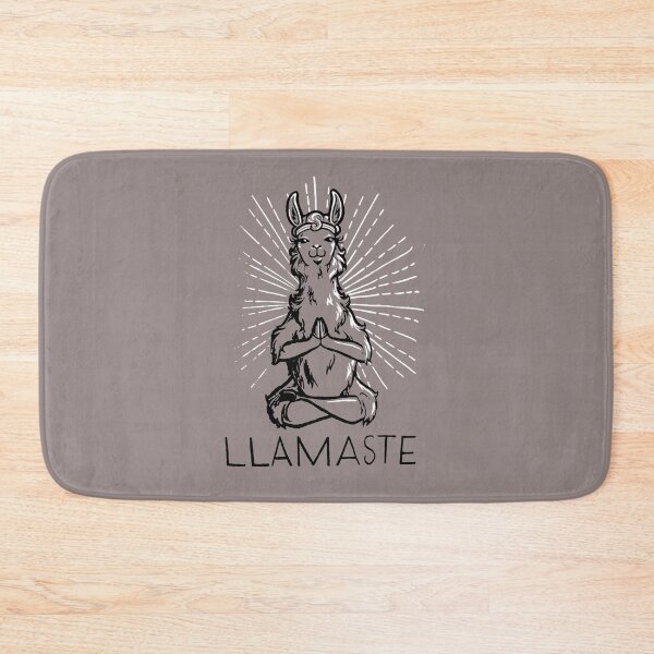 Item preview, Llamaste  Cute Funny Yoga Llama Namaste Workout Racerback designed and sold by IconicFaces.