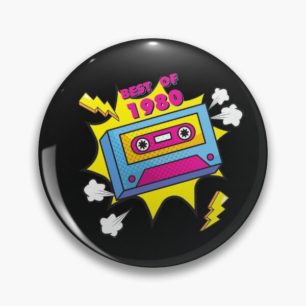 Item preview, Best Of 1980 40th Birthday Gifts Cassette Tape Vintage T-Shirt designed and sold by patternarium.
