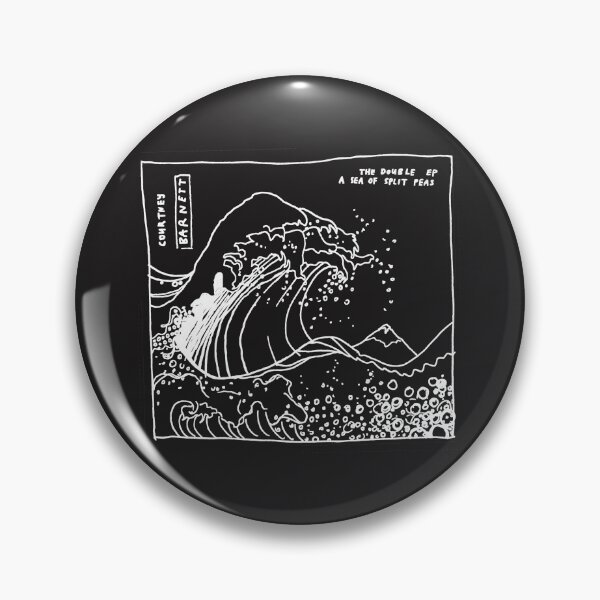 Man's Courtney Barnett The Double EP A Sea Of Split Peas Pin