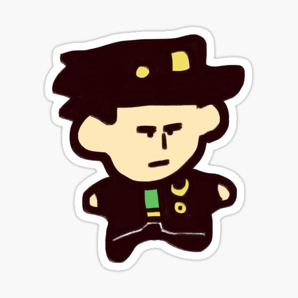 Jotaro Stickers Redbubble - roblox jotaro decal