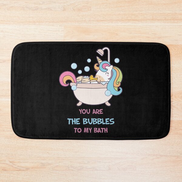 Item preview, You are the bubbles to my bath Unicorn designed and sold by ToniaKroeger.