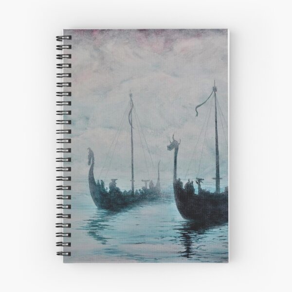 Item preview, Viking ships from the mist designed and sold by Malc Sutherland.