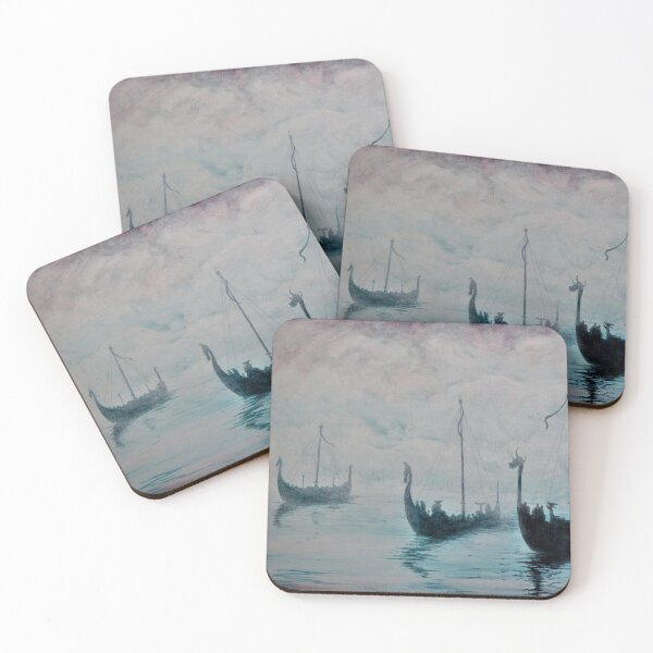 Item preview, Viking ships from the mist designed and sold by Malc Sutherland.