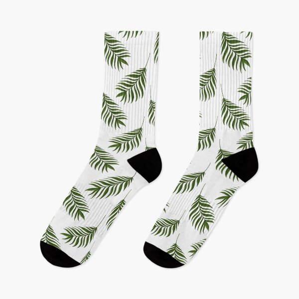 Item preview, Jungle Pattern Set | Green and Whit leaf pattern designed and sold by Heather van der Dys.