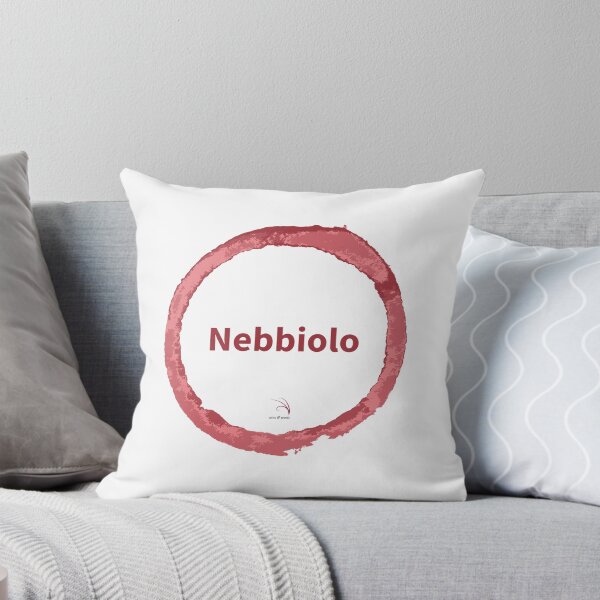 Item preview, Red wine circle stain - Nebbiolo designed and sold by wineandwords.