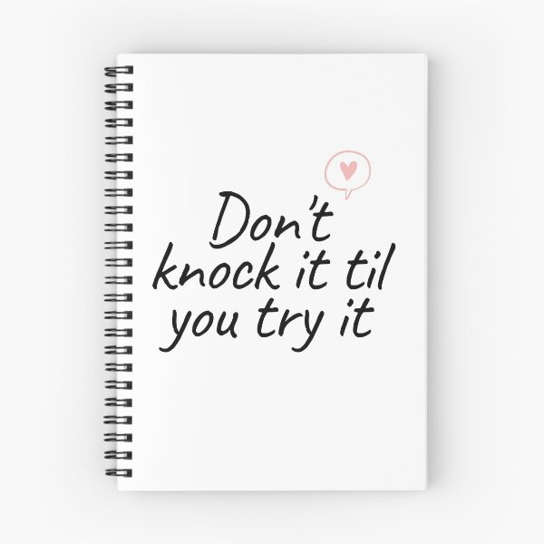 Item preview, Don't knock it til you try it designed and sold by selfesteeem.