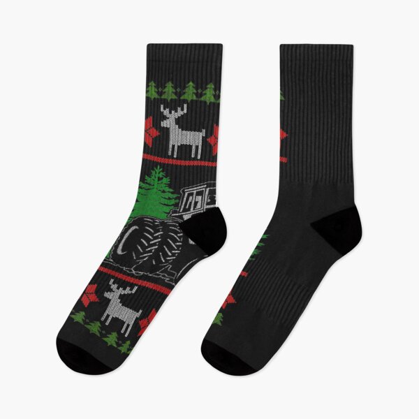 Artikelvorschau, Hässliche Weihnachtspullover des lustigen Traktorbauern entworfen und verkauft von GaleBerry.