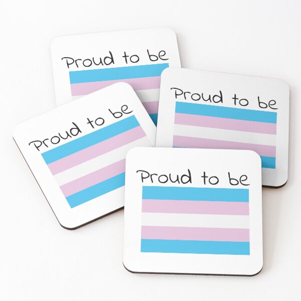 Item preview, Proud to be Trans - black designed and sold by ArtByCloudya.