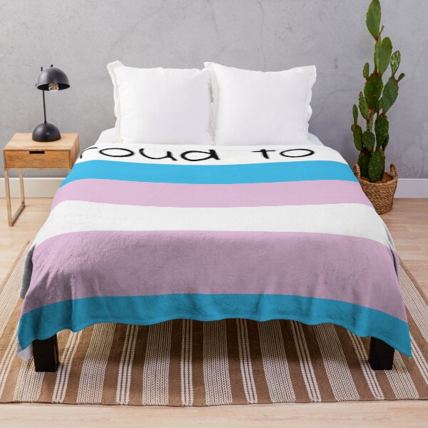 Item preview, Proud to be Trans - black designed and sold by ArtByCloudya.