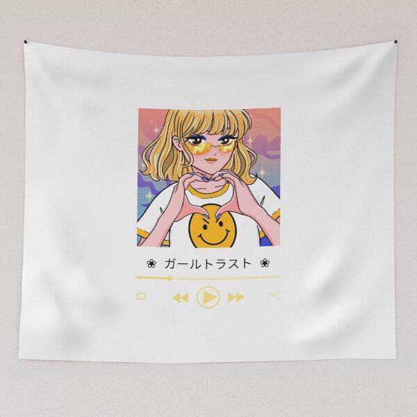 Item preview, Aesthetic Anime Playlist Girl #2 designed and sold by AestheticAtire.