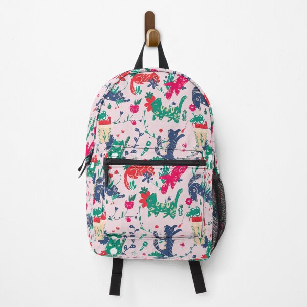 Item preview, Cute floral pattern with cats designed and sold by gavayka.
