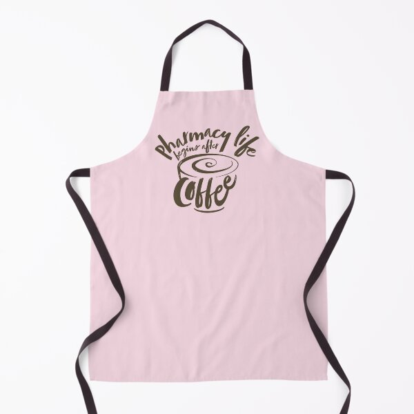 Item preview, Pharmacy life begins after coffee (brown) designed and sold by Eenig.