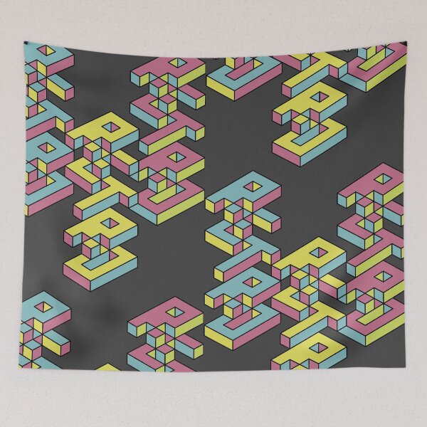 Item preview, Isometric Retro Typography designed and sold by RoguePixelz.
