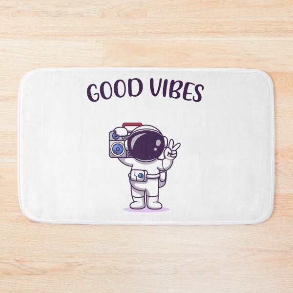 Item preview, Good vibes, cool astronaut music designed and sold by Curlyhaire.