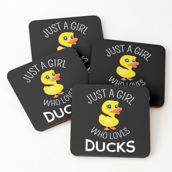Item preview, Just A Girl Who Loves Ducks I designed and sold by Lemon Pepper.
