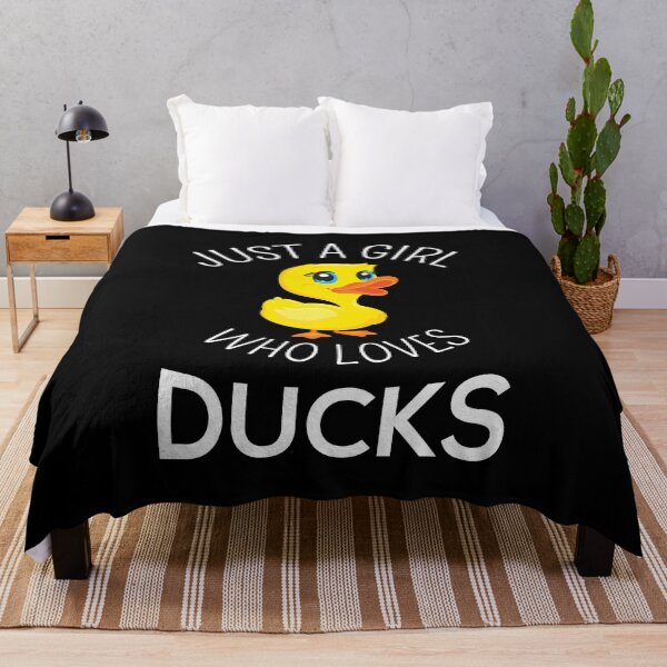 Item preview, Just A Girl Who Loves Ducks I designed and sold by Lemon Pepper.