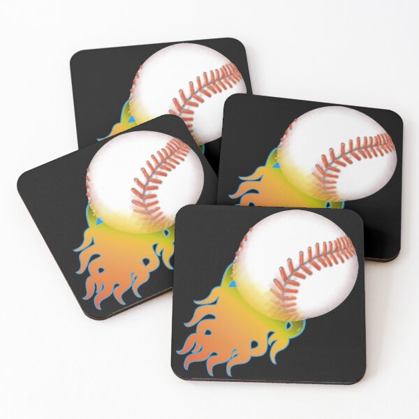 Item preview, Flaming Baseball designed and sold by TMPSG.