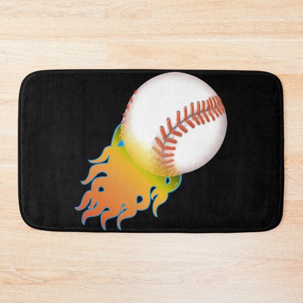 Item preview, Flaming Baseball designed and sold by TMPSG.