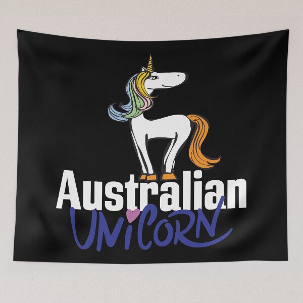Item preview, Australian Unicorn designed and sold by ProjectX23.