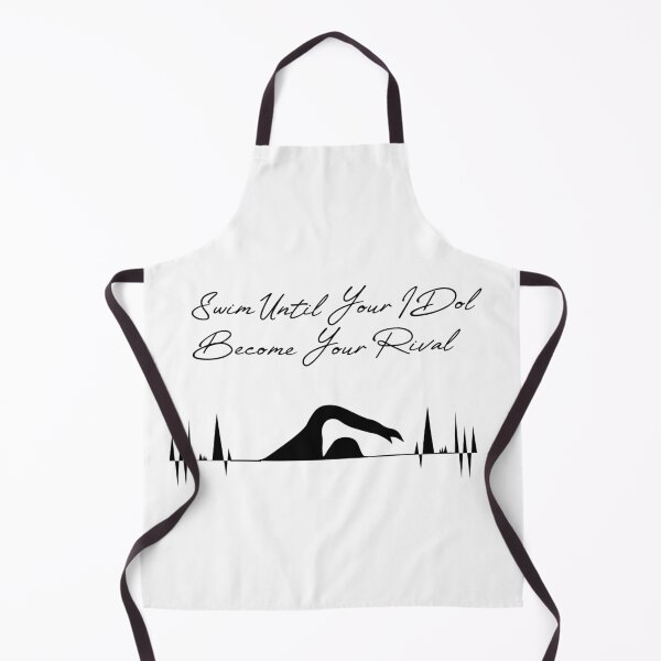 Item preview, swimming motivation quote designed and sold by PRINTED ..