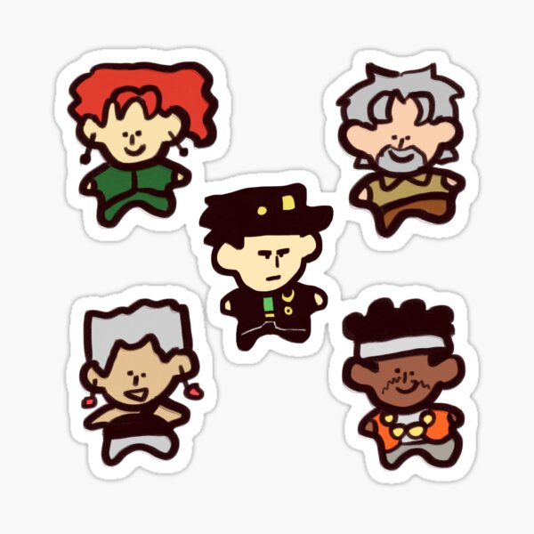 micro stardust crusaders Sticker