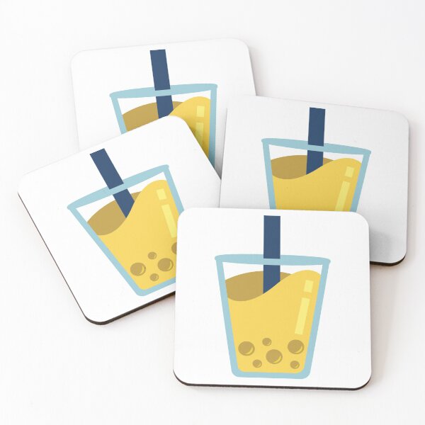 Item preview, Yellow Boba Tea designed and sold by simplybirdsong.