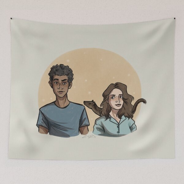Item preview, His Dark Materials - fanart of Will and Lyra designed and sold by Zuzajs14.