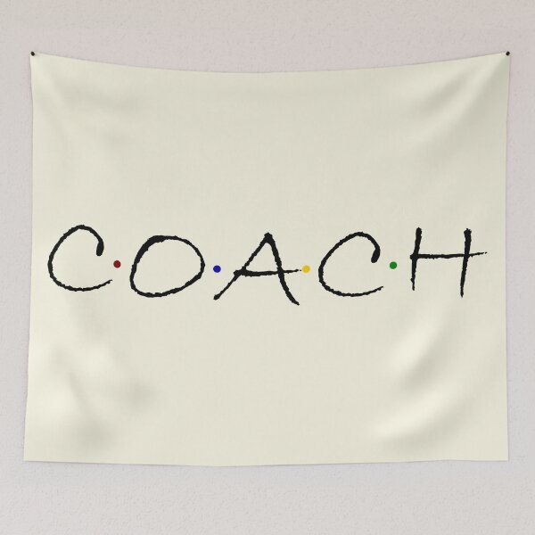 Item preview, Coach (black typography) designed and sold by Deegital18.