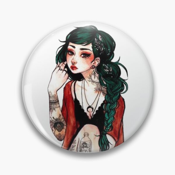 Item preview, Illustration of women with tattoos designed and sold by kamikrison.