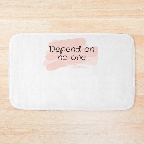Item preview, Depend on no one designed and sold by selfesteeem.