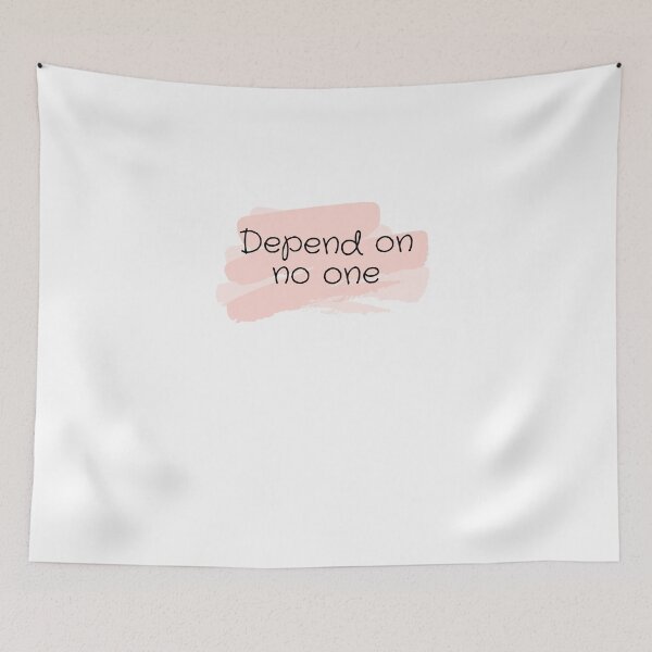 Item preview, Depend on no one designed and sold by selfesteeem.