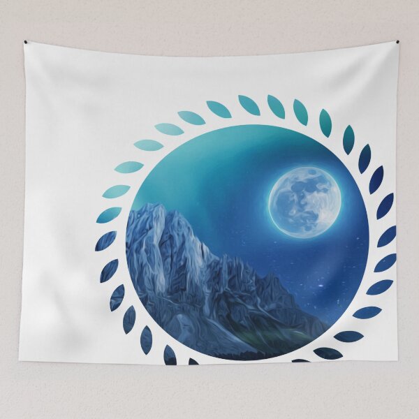 Item preview, Mountain Fullmoon designed and sold by Lukas Imhof.