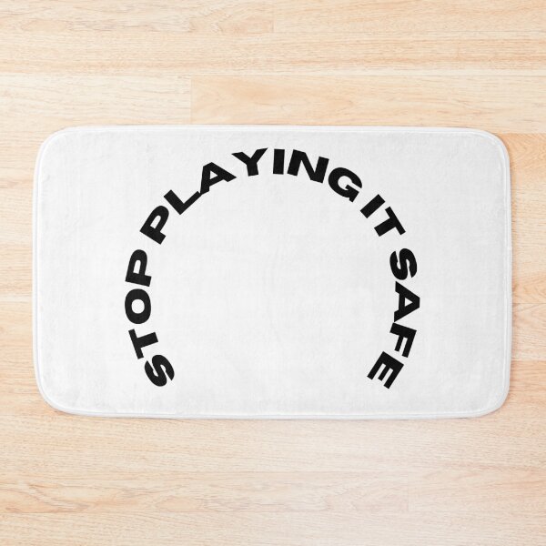 Item preview,  Stop Playing it safe / with globe designed and sold by FourNuns.